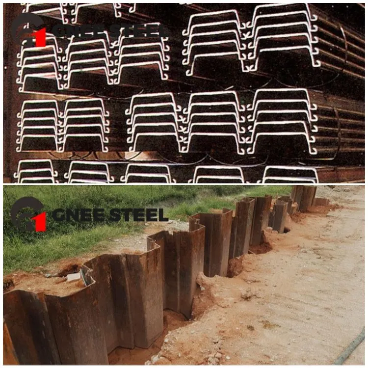 Kombinatsiyalangan po'lat plastinka qoziq