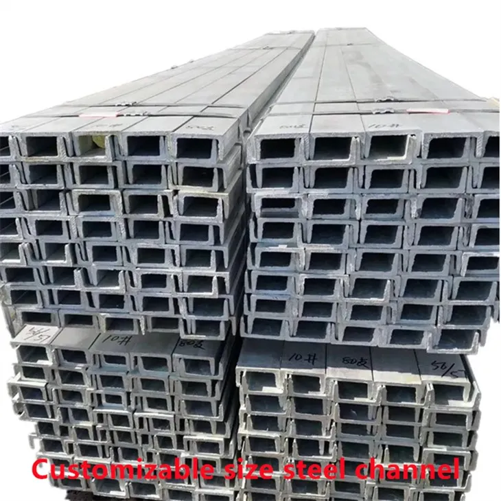 En s275JR yuqori sifatli kanal po'lat